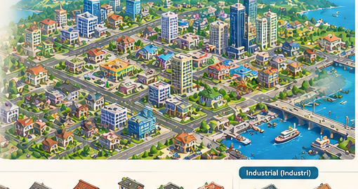 Tiny Town Panorama